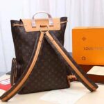 Louis Vuitton LV Men Backpack Trio in Monogram Canvas-Brown - Bild 4