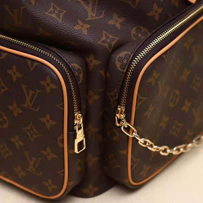 Louis Vuitton LV Men Backpack Trio in Monogram Canvas-Brown - LULUX