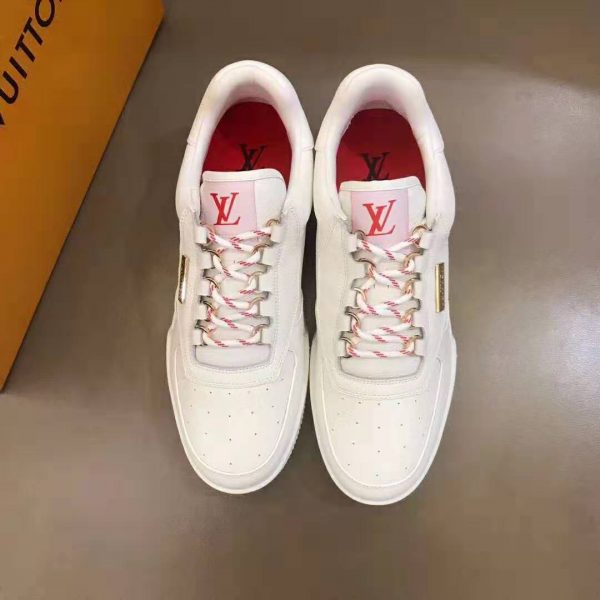 Louis Vuitton LV Men LV Trainer Sneaker Shoes White (1)
