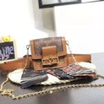 Louis Vuitton LV Women Bumbag Dauphine BB Bag-Brown - immagine 3