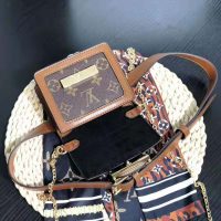 Louis Vuitton LV Women Bumbag Dauphine BB Bag-Brown (1)