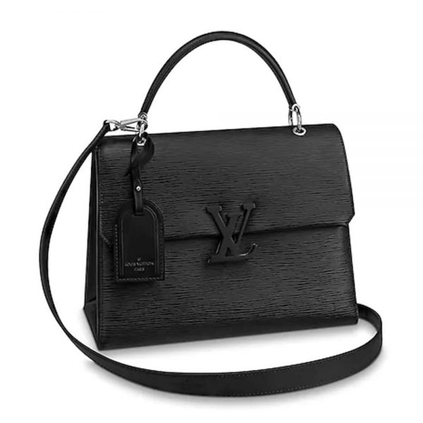 Louis Vuitton LV Women Grenelle MM Bag in Emblematic Epi Leather-Black (1)