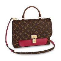 Louis Vuitton LV Women Marignan Bag in Monogram Canvas and Calf Leather-Rose (1)