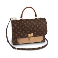 Louis Vuitton LV Women Marignan Bag in Monogram Canvas and Calf Leather-Rose (1)