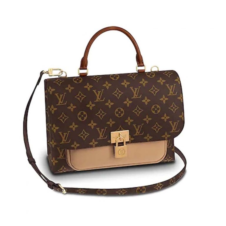 Louis Vuitton LV Women Marignan Bag in Monogram Canvas and Calf Leather ...