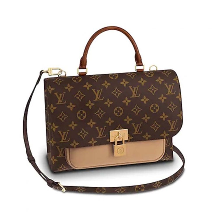 Louis Vuitton LV Women Marignan Bag in Monogram Canvas and Calf Leather