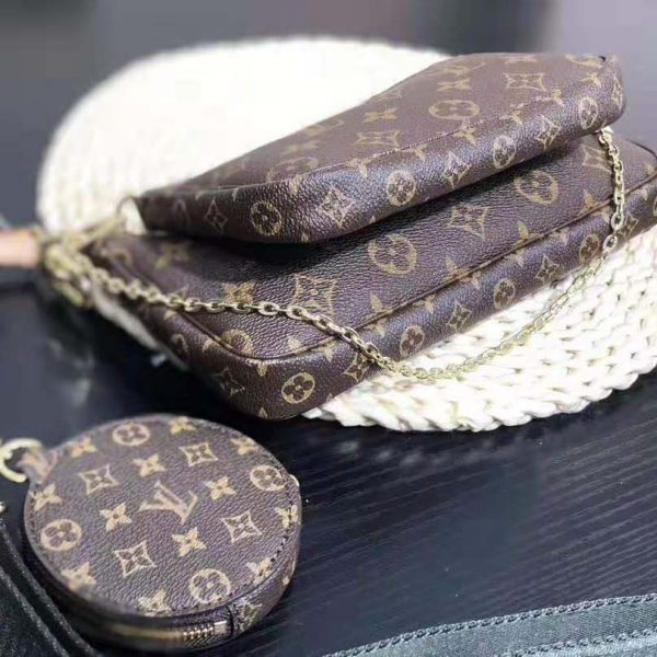 Louis Vuitton LV Women Multi-Pochette Accessoires Bag in Monogram Canvas-Brown (7)