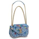 Louis Vuitton LV Women New Wave Chain Bag MM-Blue
