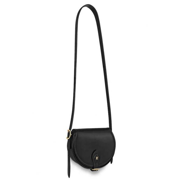 Louis Vuitton LV Women Tambourin Handbag-Black (1)