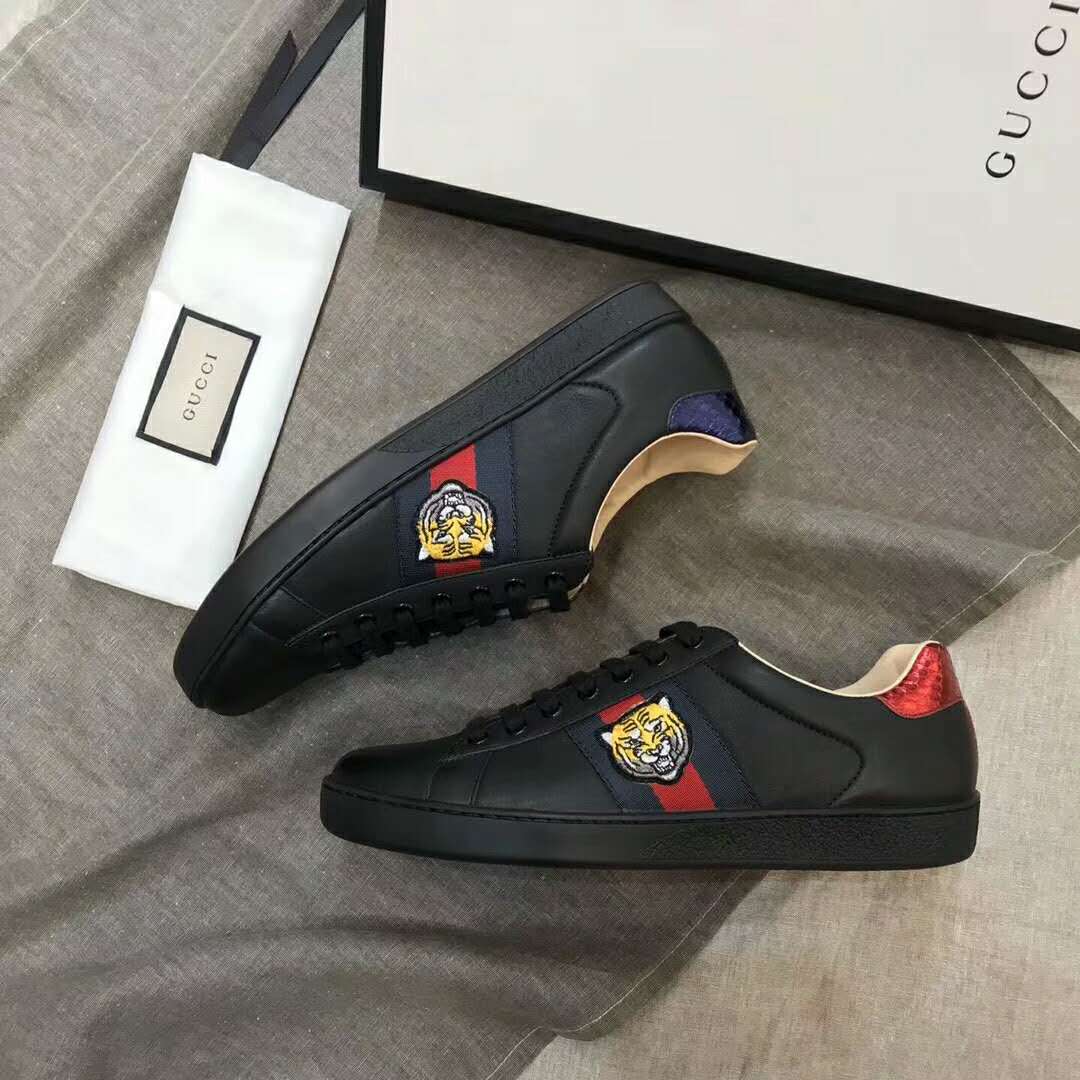 gucci ace black tiger