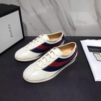 gucci_men_leather_low-top_sneaker_shoes_with_web_stripe_white_5_