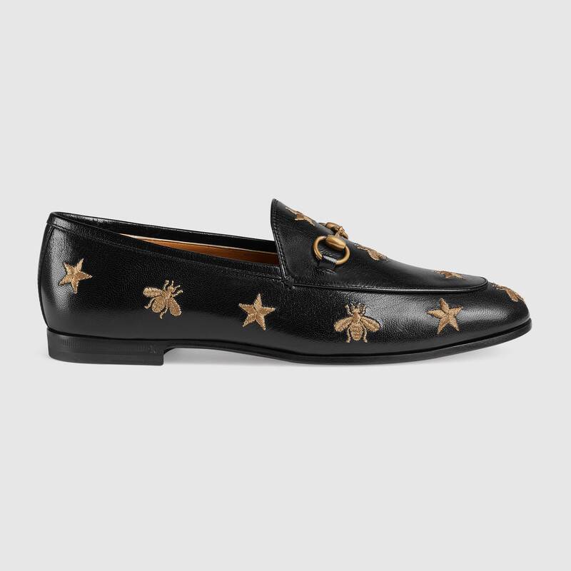 gucci loafers stars