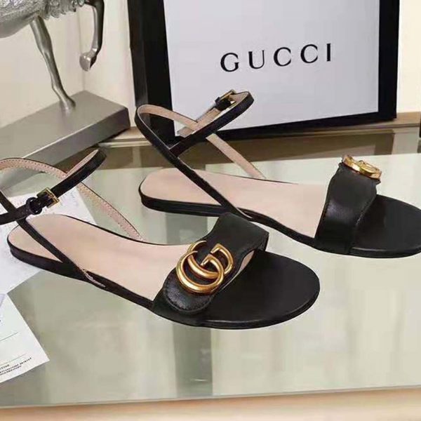gucci_women_leather_sandal_with_double_g-black_2__1
