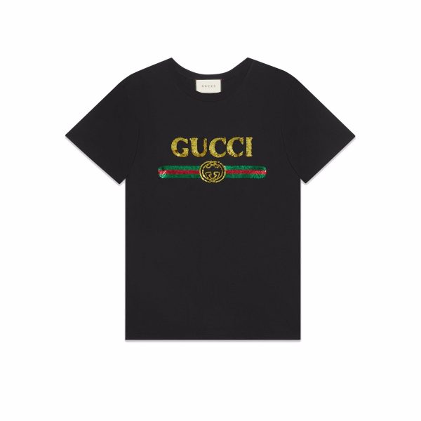 gucci sequin tshirt