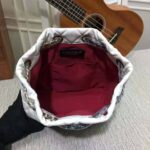 Chanel Women Chanel's Gabrielle 17 Small Hobo Bag in Calfskin Leather-Black and White - Image 7