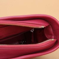 Chanel Women Chanel’s Gabrielle Small Hobo Bag in Calfskin Leather-Red (8)