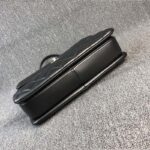 Chanel Women Kelly Flap Bag in Goatskin Leather-Black - Image 5