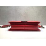 Chanel Women Large Leboy Flap Bag with Chain in Calfskin Leather-Red – Image 7