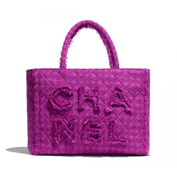 chanel tweed bucket bag