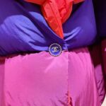 Chanel Women Mixed Fibers Red Purple & Fuchsia Jacket - Image 9