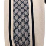 Gucci Men Oversize Technical Jersey Jacket in GG Printed Nylon-Black - Imagen 8