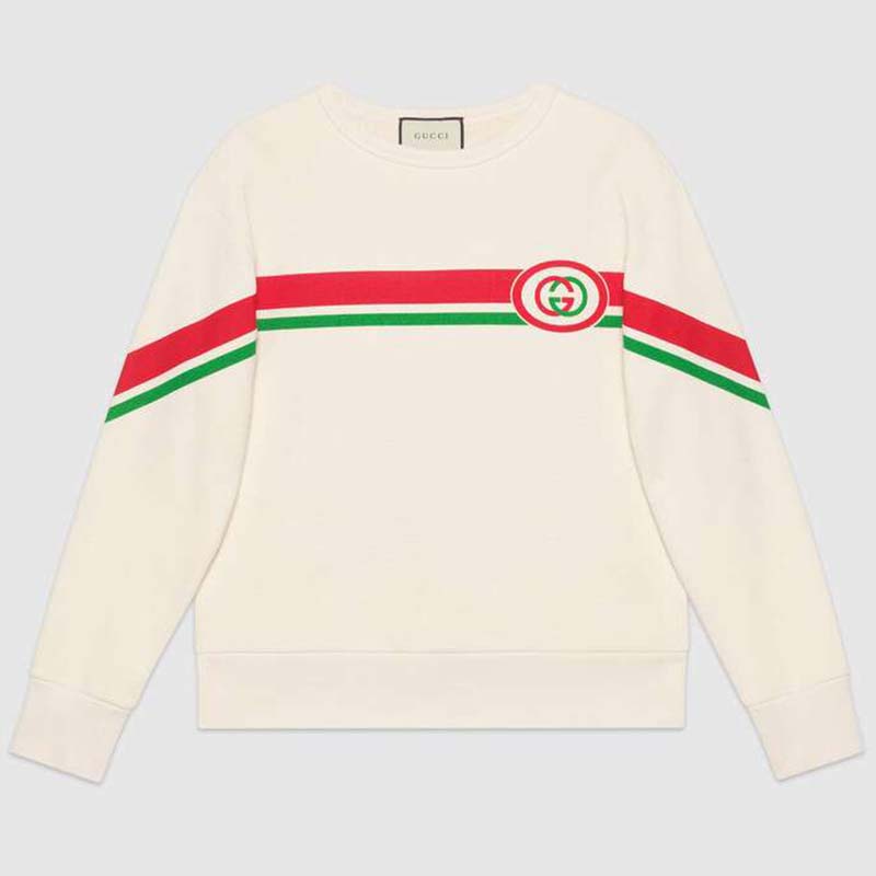 gucci white crewneck