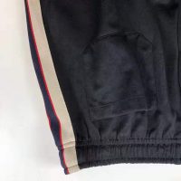 Gucci Men Technical Jersey Jacket-Black (1)
