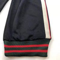 Gucci Men Technical Jersey Jacket-Black (1)