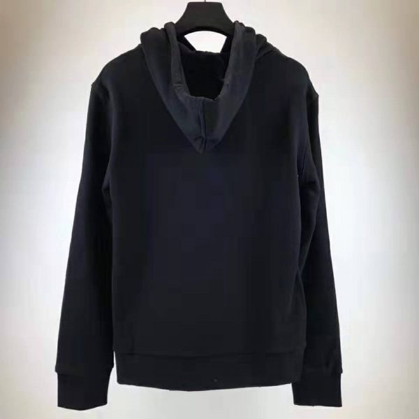 Gucci Women Oversize Sweatshirt with Gucci Logo in 100% Cotton-Black (1)