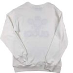 Gucci Women Oversize Sweatshirt with Gucci Tennis in 100% Cotton-White - Image 3