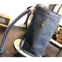 Louis Vuitton LV Men Chalk Backpack in Monogram Denim-Blue (1)