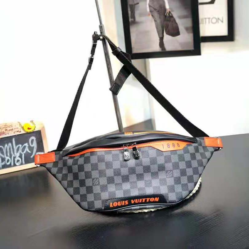 Louis Vuitton, Bags, Louis Vuitton Damier Cobalt Race Etui Lunette Case  In Navyorange