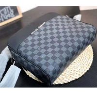 Louis Vuitton LV Men Dayton Reporter PM in Monogram Canvas-Grey (2)