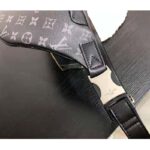 Louis Vuitton LV Men Discovery Bumbag in Monogram Eclipse Canvas-Grey - immagine 8