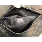 Louis Vuitton LV Men Discovery Bumbag in Monogram Eclipse Canvas-Grey - immagine 6