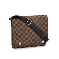 Louis Vuitton LV Men District PM Messenger Bag in Monogram Canvas-Brown (1)