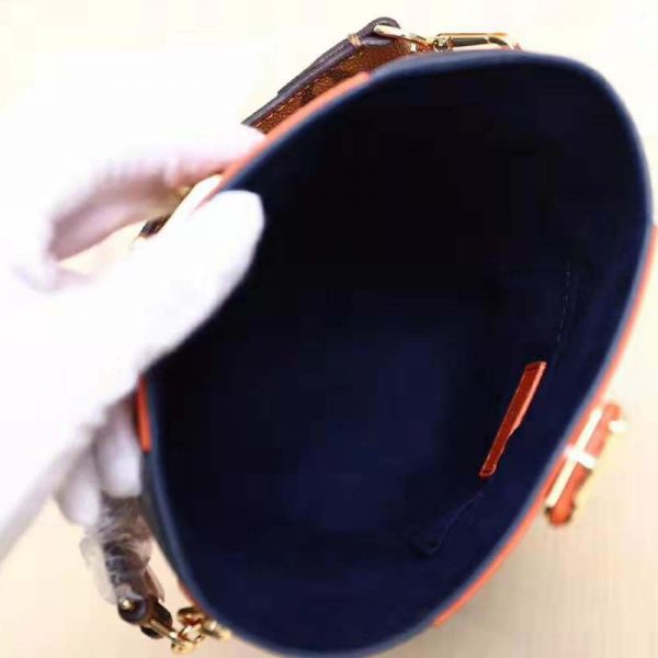 Louis Vuitton LV Men Duffle Bag Handbag in Smooth Calfskin Leather-Brown (4)