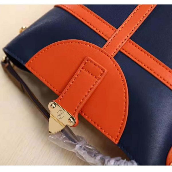 Louis Vuitton LV Men Duffle Bag Handbag in Smooth Calfskin Leather-Brown (6)