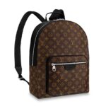 Zaino Josh da uomo Louis Vuitton LV in Monogram Macassar-Marrone