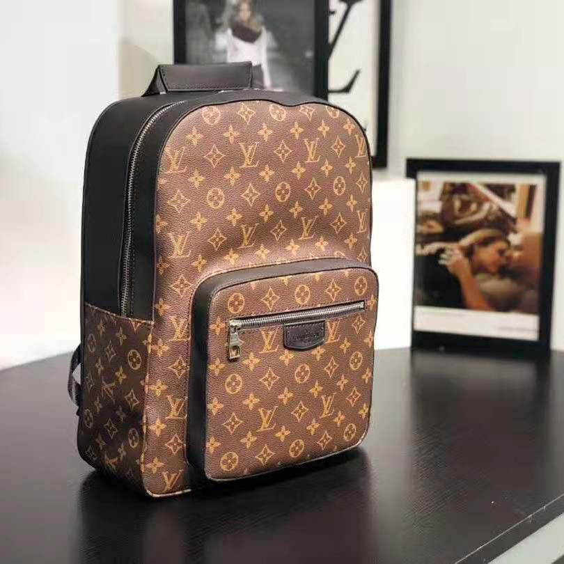 Louis Vuitton Josh Backpack Macassar Brown Monogram Men's Virgil Abloh –  High End Hobbies