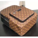 Louis Vuitton LV Men Josh Backpack in Monogram Macassar-Brown - immagine 5