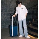 Louis Vuitton LV Men Louis Vuitton Staples Edition DNA Shirt-White - immagine 4