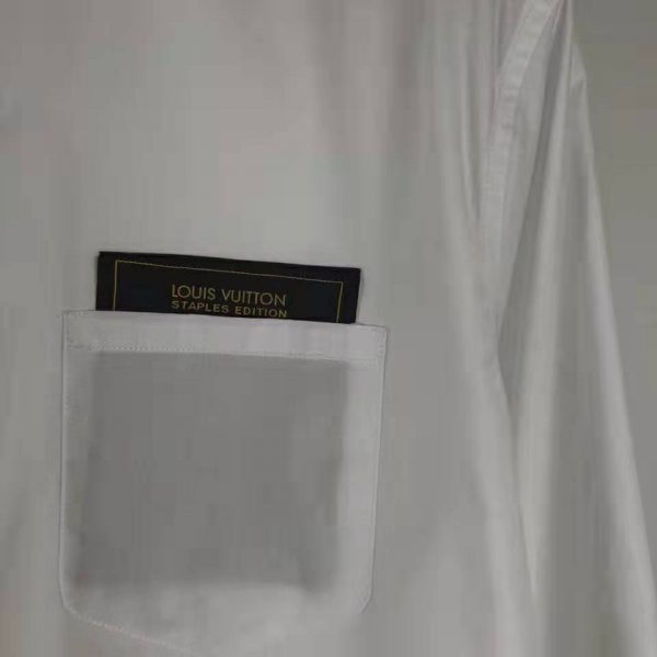 Louis Vuitton LV Men Louis Vuitton Staples Edition DNA Shirt-White (6)