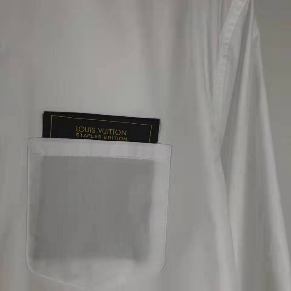 Louis Vuitton LV Men Louis Vuitton Staples Edition DNA Shirt-Black