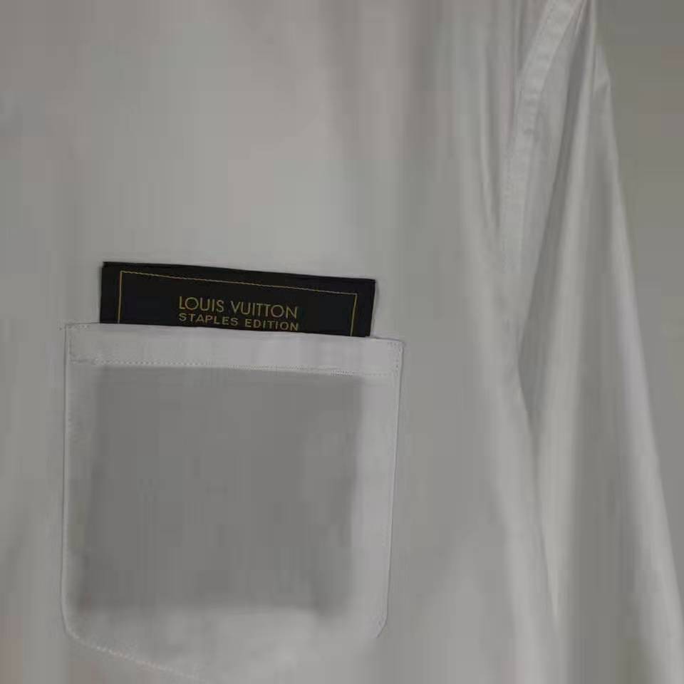 LV Louis Vuitton Staples Edition DNA Shirt Black - LuxuryTastic