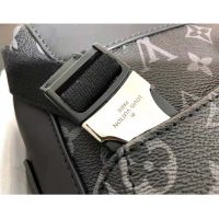 Louis Vuitton LV Men Messenger PM Voyager in Monogram Eclipse Canvas-Grey (1)