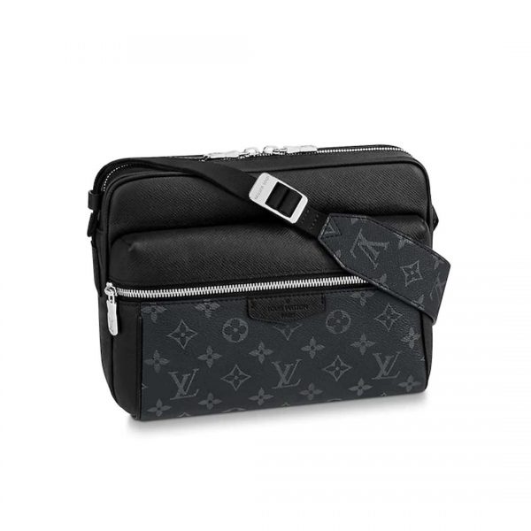 LOUIS VUITTON OUTDOOR BUMBAG 21 BLACK MONOGRAM CANVAS SHW