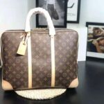 Louis Vuitton LV Men Porte-Documents Voyage in Monogram Canvas-Brown - Image 2