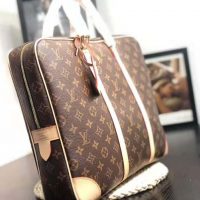 Louis Vuitton LV Men Porte-Documents Voyage in Monogram Canvas-Brown (1)