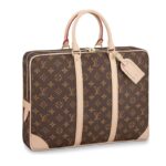 Louis Vuitton LV Men Porte-Documents Voyage in tela Monogram - Sandy